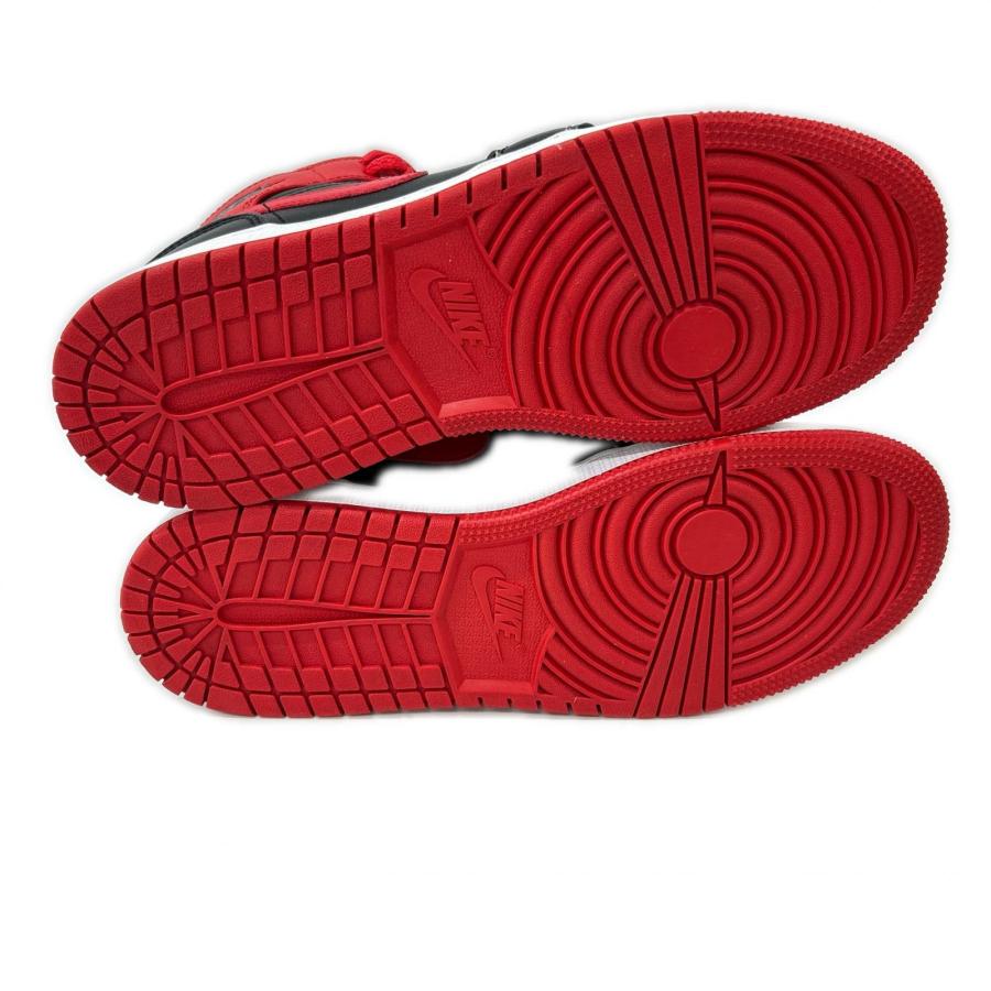 NIKE（ナイキ） 新品同様 DQ8423-060 AIR JORDAN 1 MID GS Bred Toe