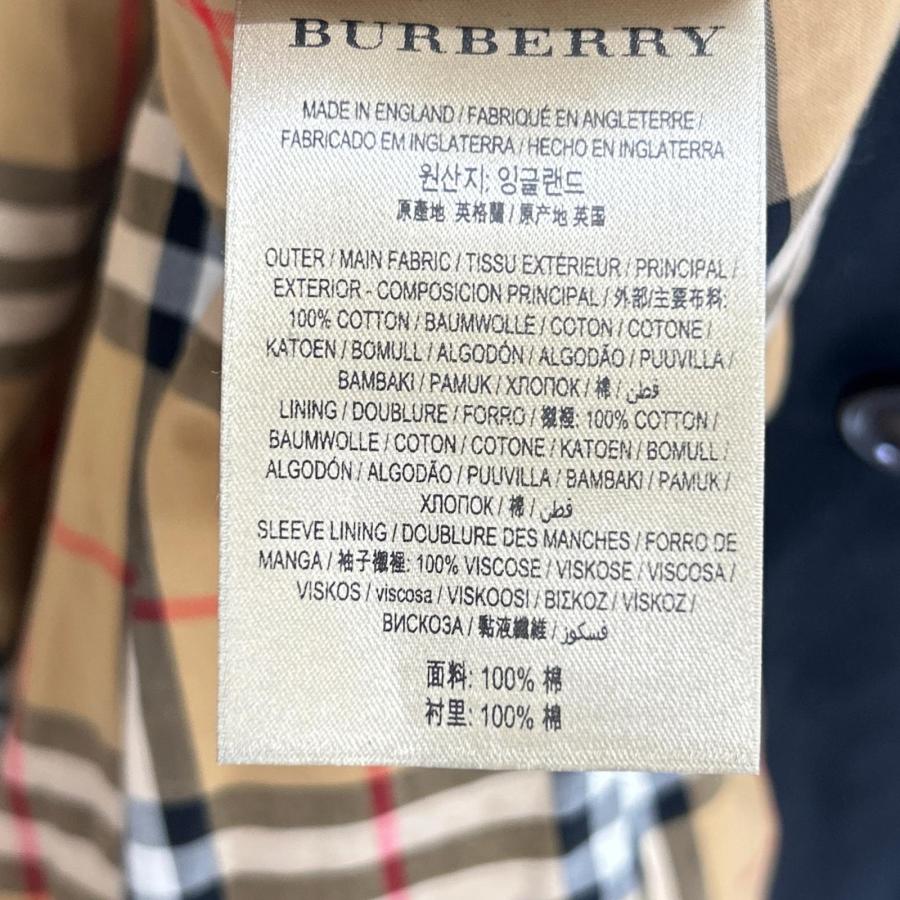 BURBERRY（バーバリー） ブラック THE CHELSEA チェルシー トレンチ