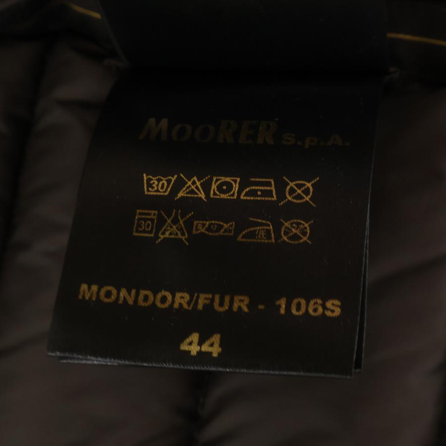 新品未使用 国内正規 MOORER ムーレー MONDOR FUR-106S デニム切替