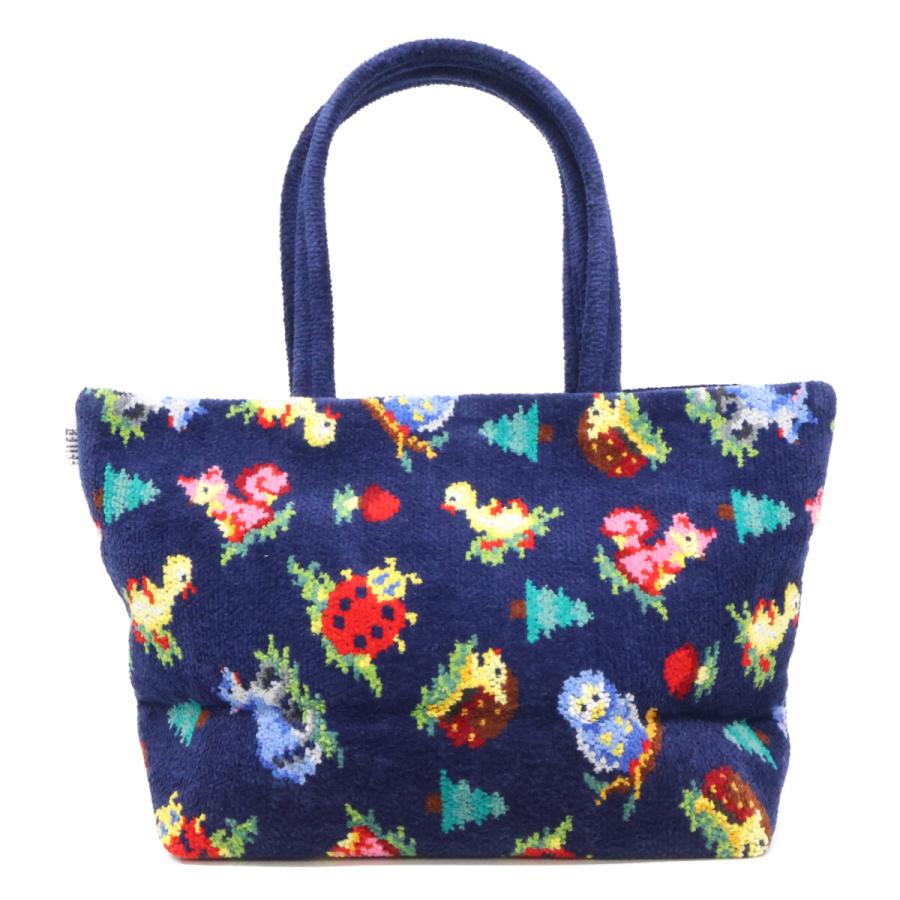 美品★フェイラー ハイジフレンズフォレスト ネイビー トートバッグ 完売 美品/ FEILER フェイラー ハイジフレンズフォレスト トートバッグ