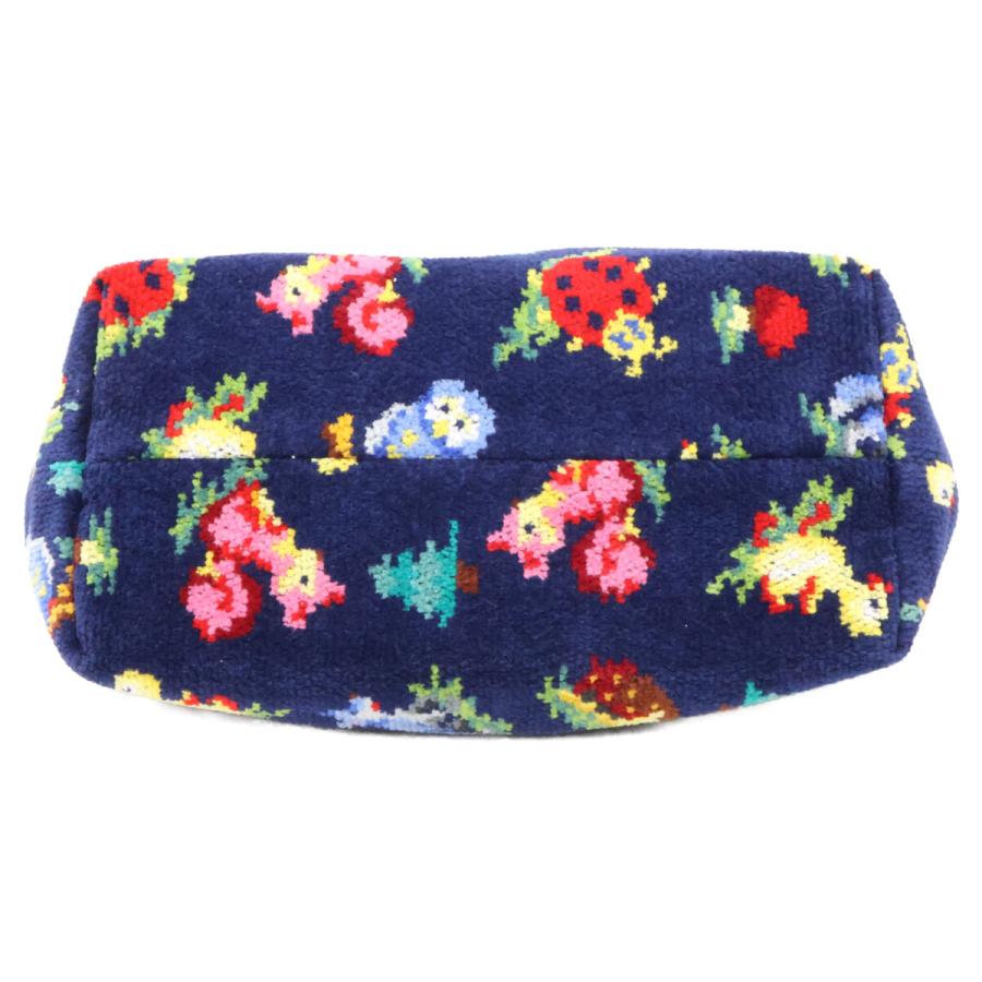 フェイラー　ハイジフレンズフォレスト　トートバッグ　ネイビー 美品/ FEILER フェイラー ハイジフレンズフォレスト トートバッグ
