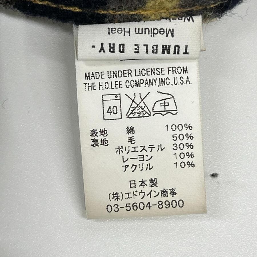 Lee（リー） 101LJ インディゴ アラスカンライニング 復刻 ストーム