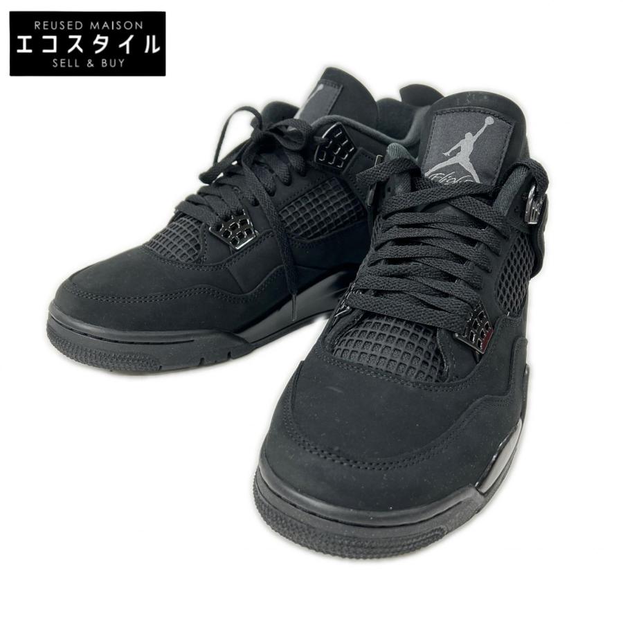 NIKE ナイキ 【新品同様】FV5029-010 Air Jordan 4 Retro OG Black Cat ハイカットスニーカー 28.5 NIKE（ナイキ） 新品同様 FV5029-010 Air Jordan 4 Retro OG BlackCat
