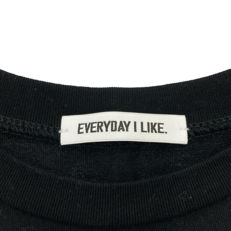 EVERY DAY I LIKE エブリデイアイライク 24SS ブラック コットン