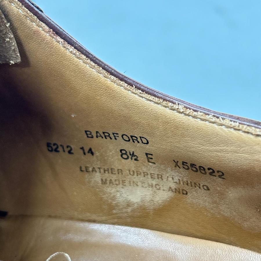 Crockett＆Jones クロケット＆ジョーンズ 5212-14P BARFORD 348ラスト