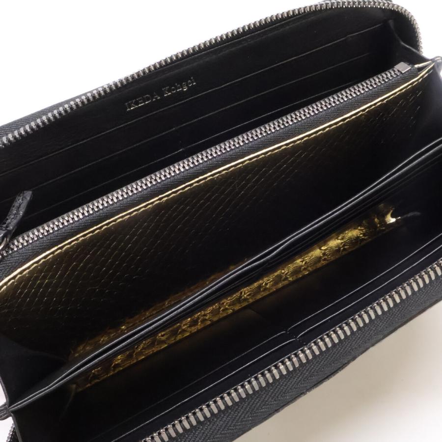 新品同様 IKEDA Kohgei 池田工芸 クロコダイル ポロサス x ゴールド