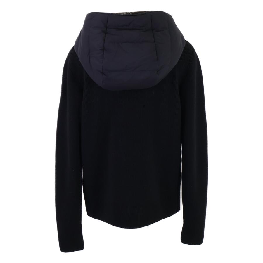 MONCLER（モンクレール） 美品 CARDIGAN TRICOT フードロゴ ニット切替