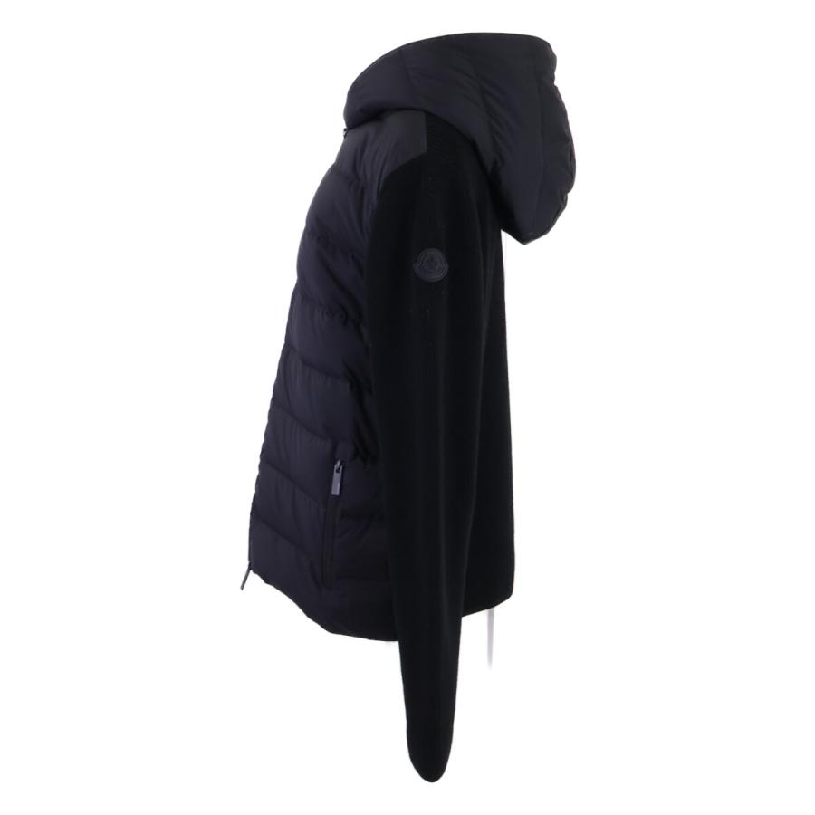 MONCLER（モンクレール） 美品 CARDIGAN TRICOT フードロゴ ニット切替
