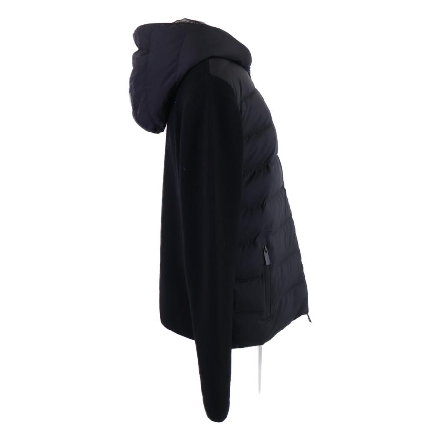 MONCLER（モンクレール） 美品 CARDIGAN TRICOT フードロゴ ニット切替