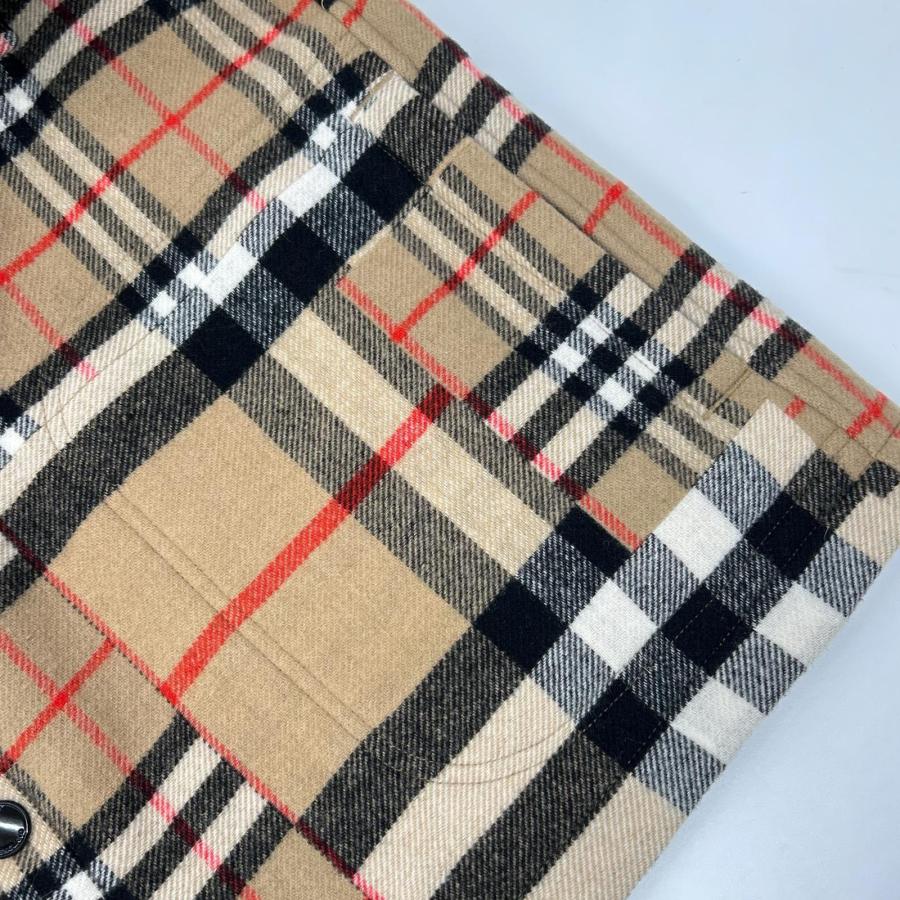 BURBERRY（バーバリー） ブラウン ノバチェック ウール CATERHAM BLOCK