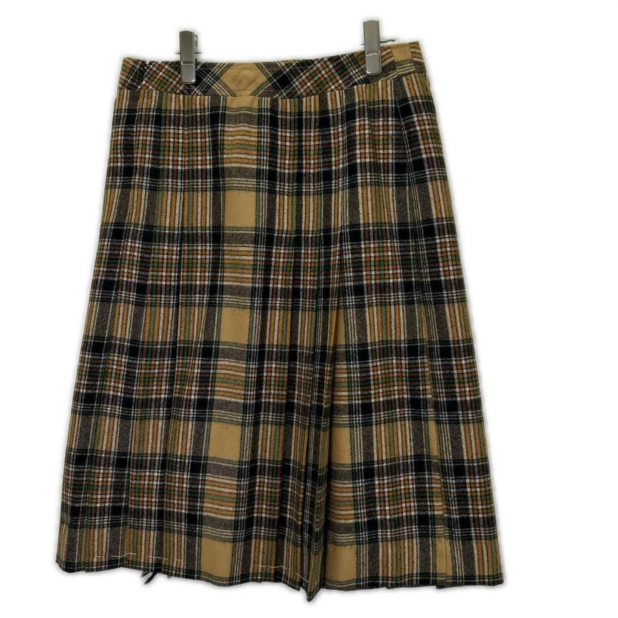 90s ジェーシーシー期 CELINEセリーヌ スカート ひざ丈　ヴィンテージ CELINE（セリーヌ） 80〜90s ヴィンテージ ジェーシーシー期 イエロー