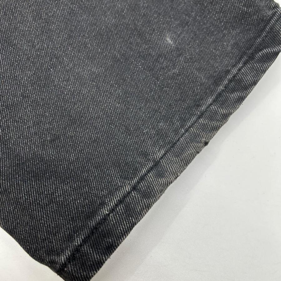 STAR TEAM スターチーム ブラック フェード加工 Double Knee Star Jean