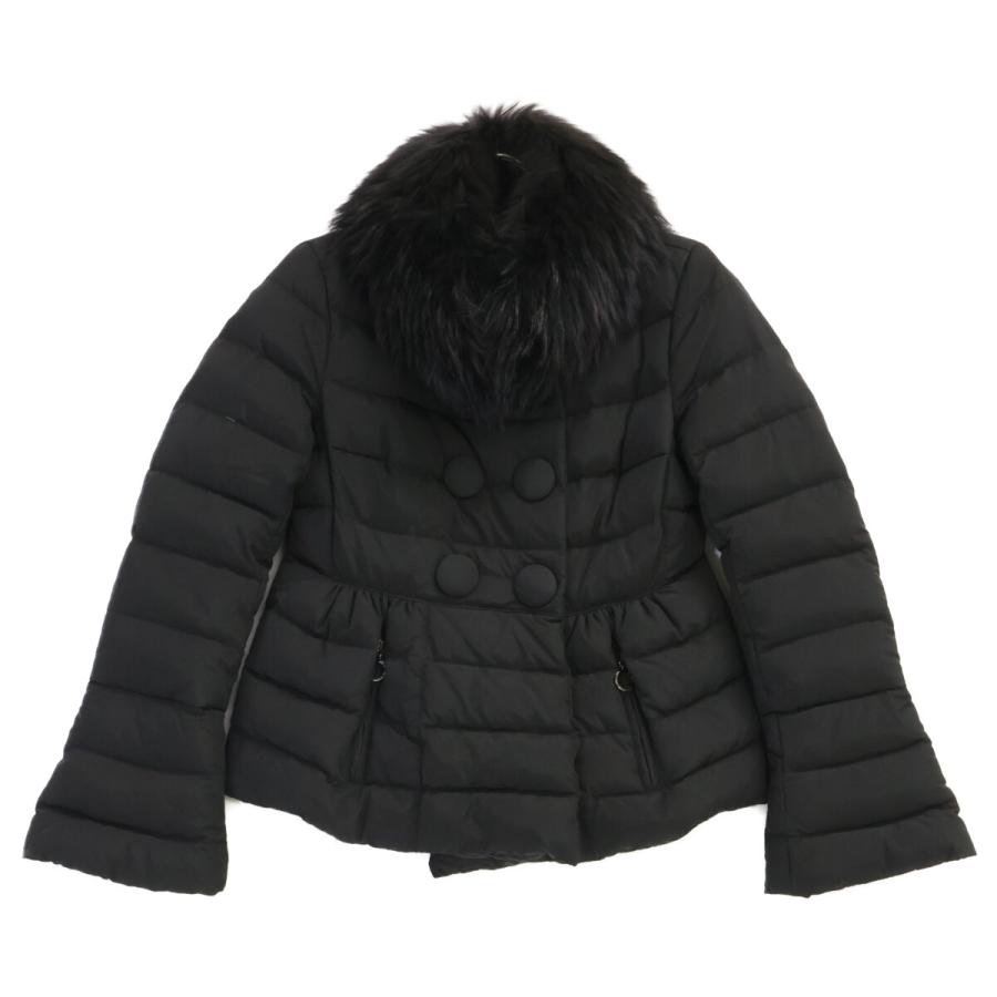 MONCLER モンクレール　ケリーファー　ダウン　サイズ2 レディース MONCLER（モンクレール） 美品/ KELLYFUR ケリーファー ベルスリーブ