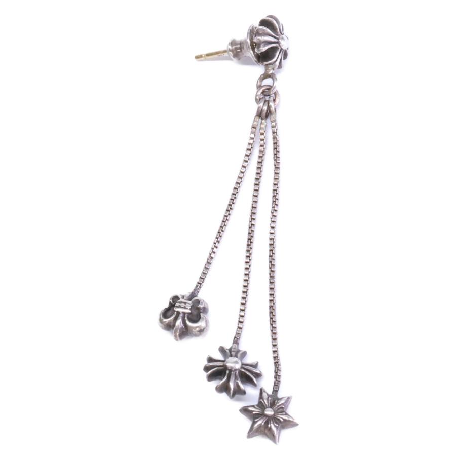 CHROME HEARTS（クロムハーツ） 925 x 14K JOJO シングル ピアス