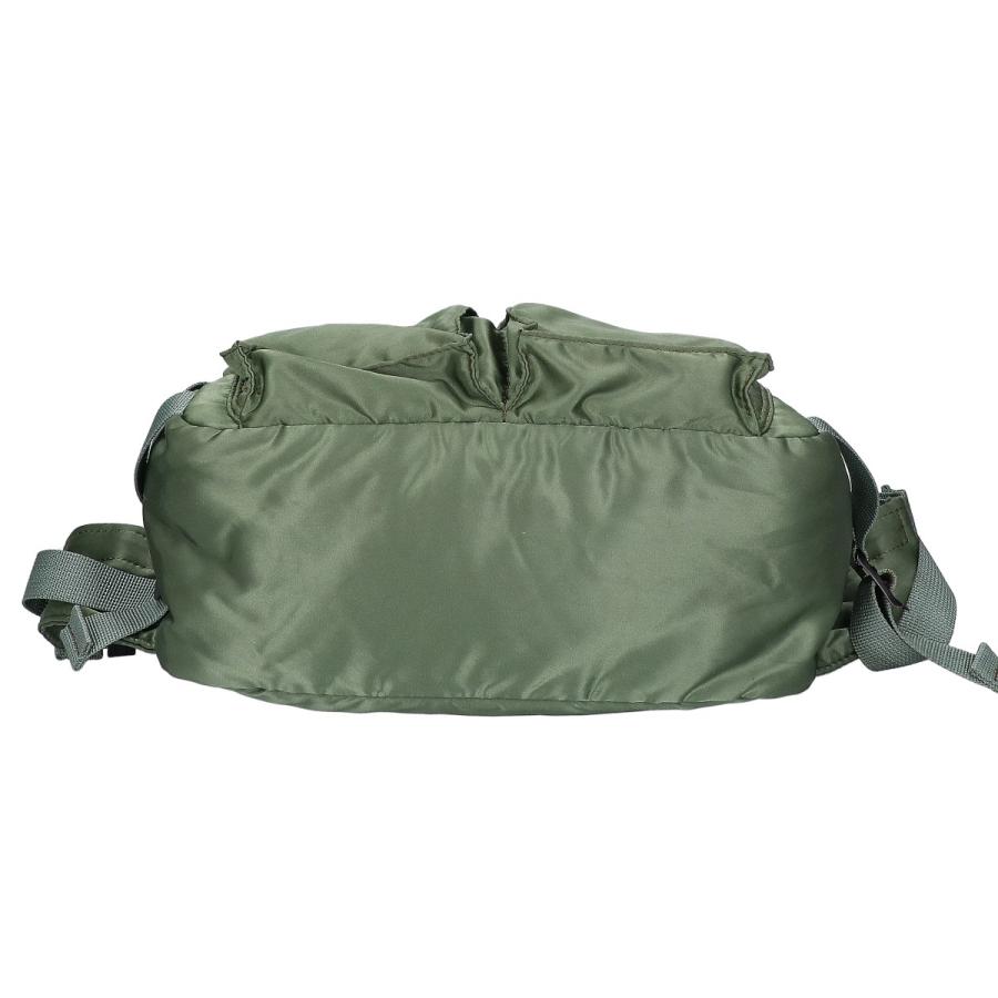 ポーター タンカー 2way ウエストバッグ グリーン ナイロン メンズ 極美品 PORTER ポーター TANKER タンカー ナイロン 2WAY ウエストバッグ