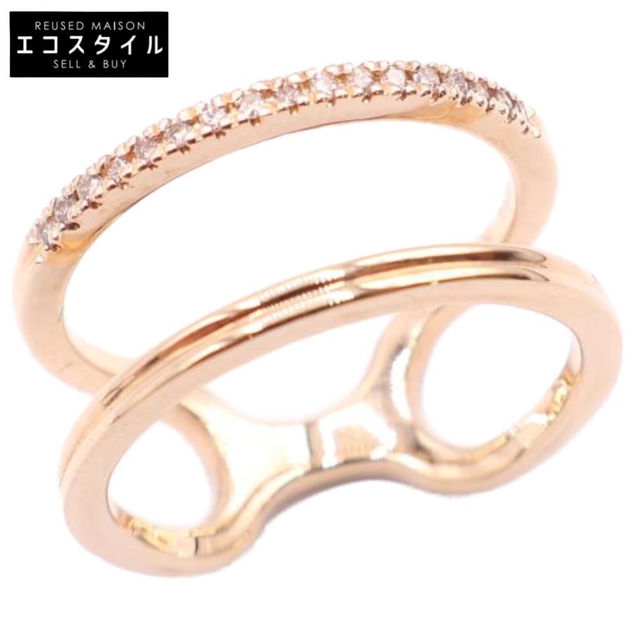 Hirotakaヒロタカ K10 0.08ct Beluga ダイヤモンド ダブルライン Hirotakaヒロタカ K10 0.08ct Beluga ダイヤモンド ダブルライン