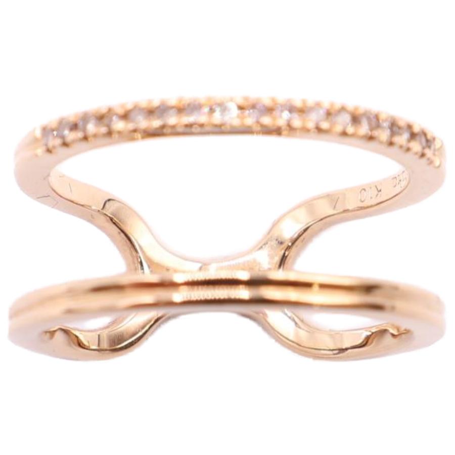 Hirotakaヒロタカ K10 0.08ct Beluga ダイヤモンド ダブルライン Hirotakaヒロタカ K10 0.08ct Beluga ダイヤモンド ダブルライン
