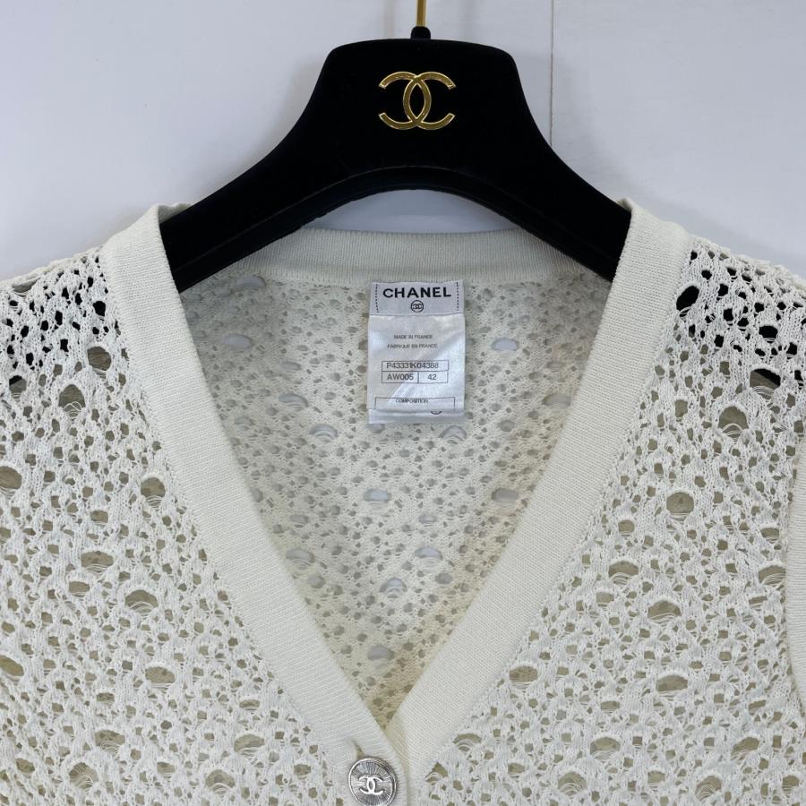 CHANEL シャネル P43331K04388 アイボリー コットン ココマーク CHANEL シャネル P43331K04388 アイボリー コットン ココマーク