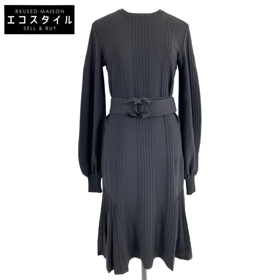 CHANEL シャネル 国内正規 17B P57389 K07500 ココマークベルト付き 