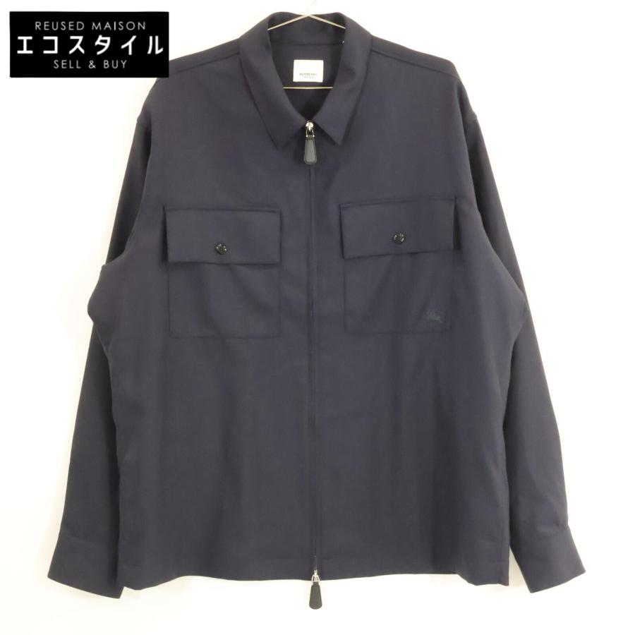 BURBERRY（バーバリー） 新品同様/国内正規 8070971 ロゴ刺繍 ジップ