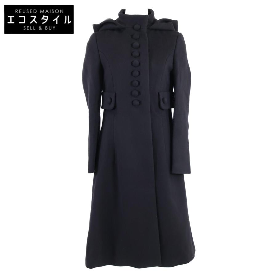 GUCCI 美品/国内正規 グッチ 543385 ウール フーディ ロング GUCCI 美品/国内正規 グッチ 543385 ウール フーディ ロング