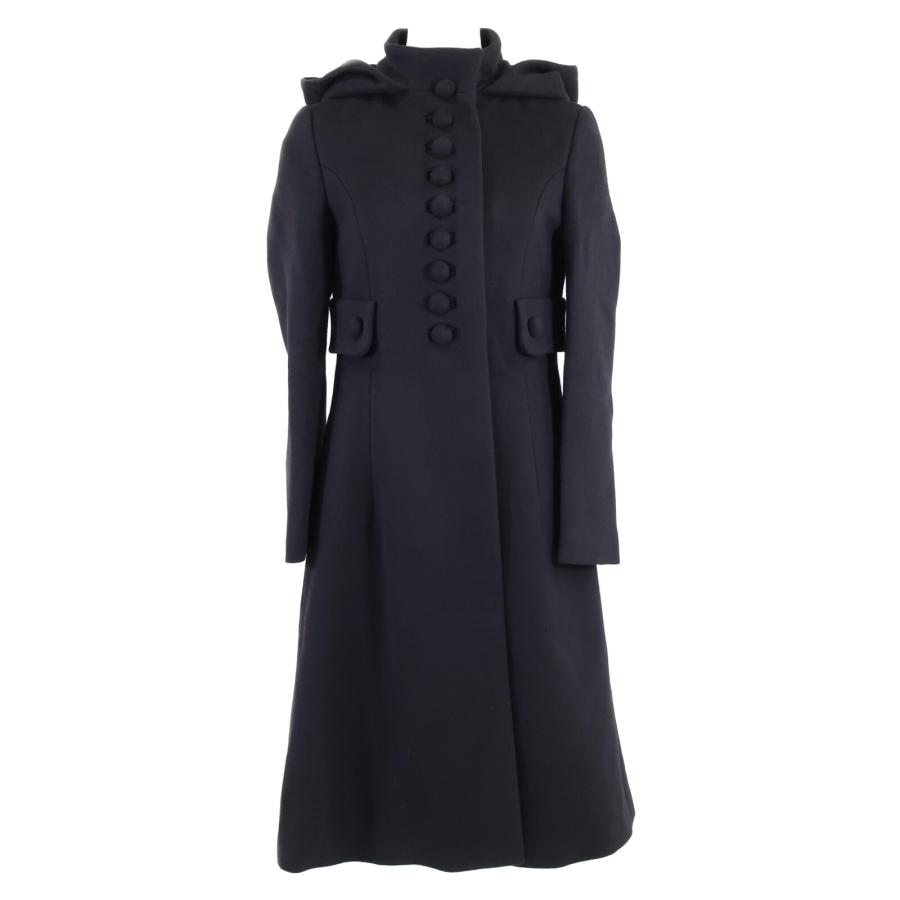 GUCCI 美品/国内正規 グッチ 543385 ウール フーディ ロング GUCCI 美品/国内正規 グッチ 543385 ウール フーディ ロング