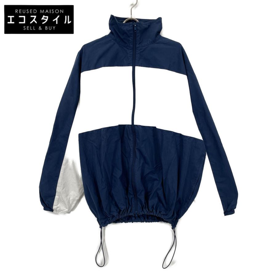 balenciaga バレンシアガ　トラックジャケット　571434 TEM21 BALENCIAGA（バレンシアガ） 19年 ネイビー×ホワイト 571434 TEM21