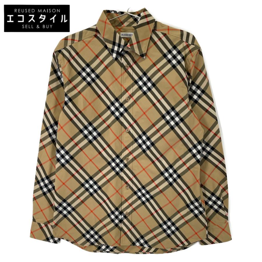 BURBERRY バーバリー 24AW ベージュ 8087634 チェックコットン BURBERRY バーバリー 24AW ベージュ 8087634 チェックコットン