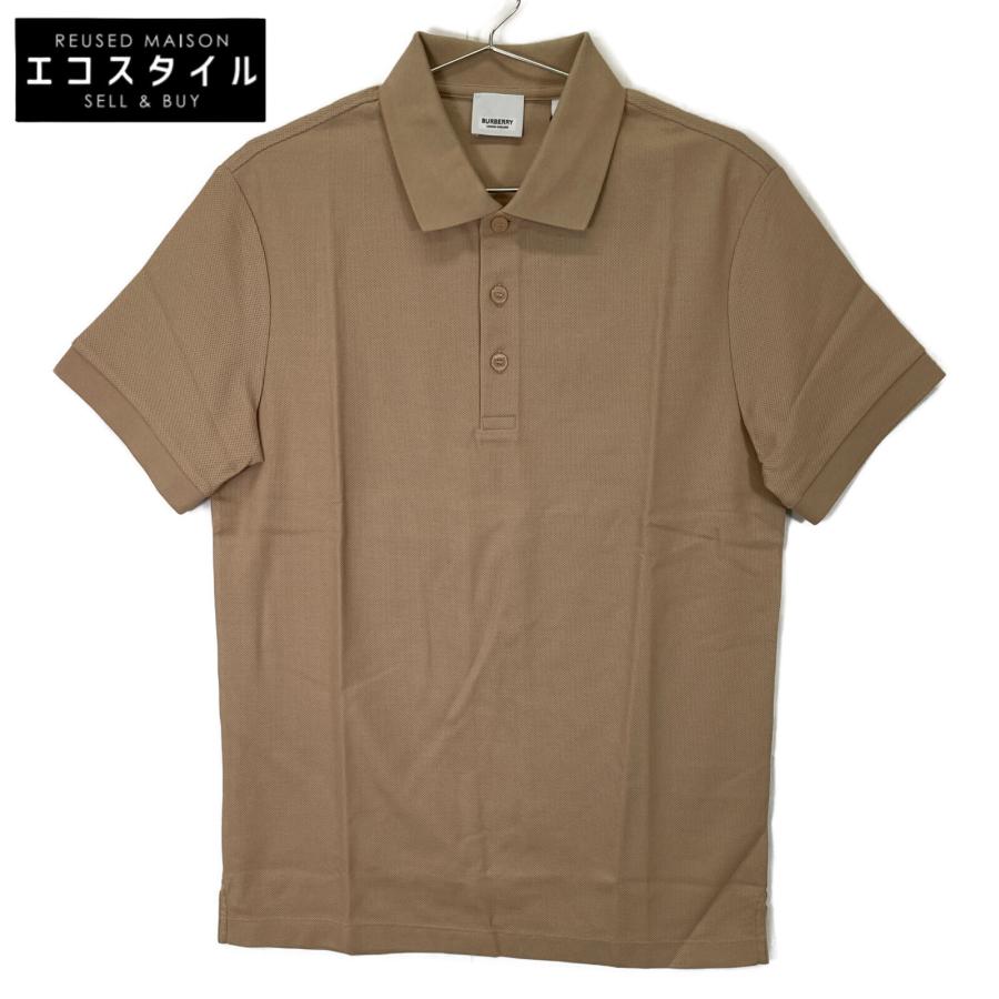 BURBERRY バーバリー ベージュ 8084777 コットン ポロシャツ S BURBERRY バーバリー ベージュ 8084777 コットン ポロシャツ S