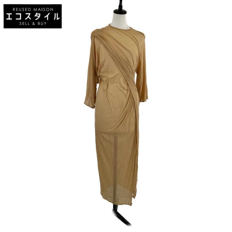 Mame Kurogouchi マメクロゴウチ ベージュ MM18SS JS031 フレア 