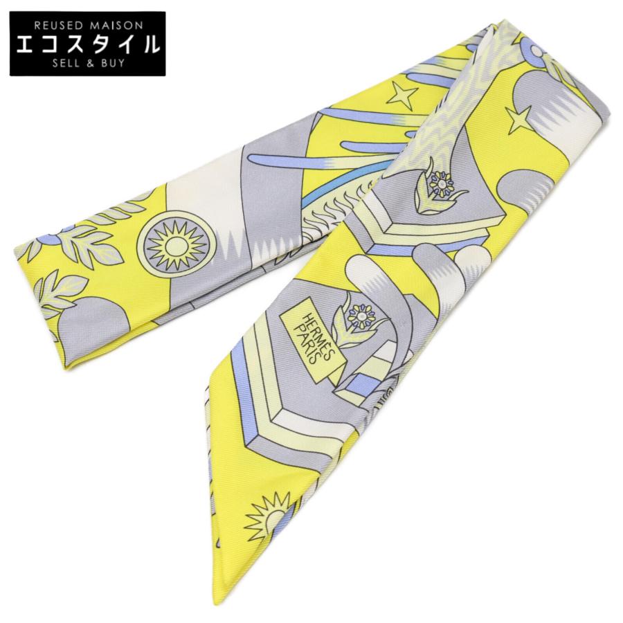 美品/ HERMES エルメス La Source de Pegase ペガサスの源泉 ツイリー 