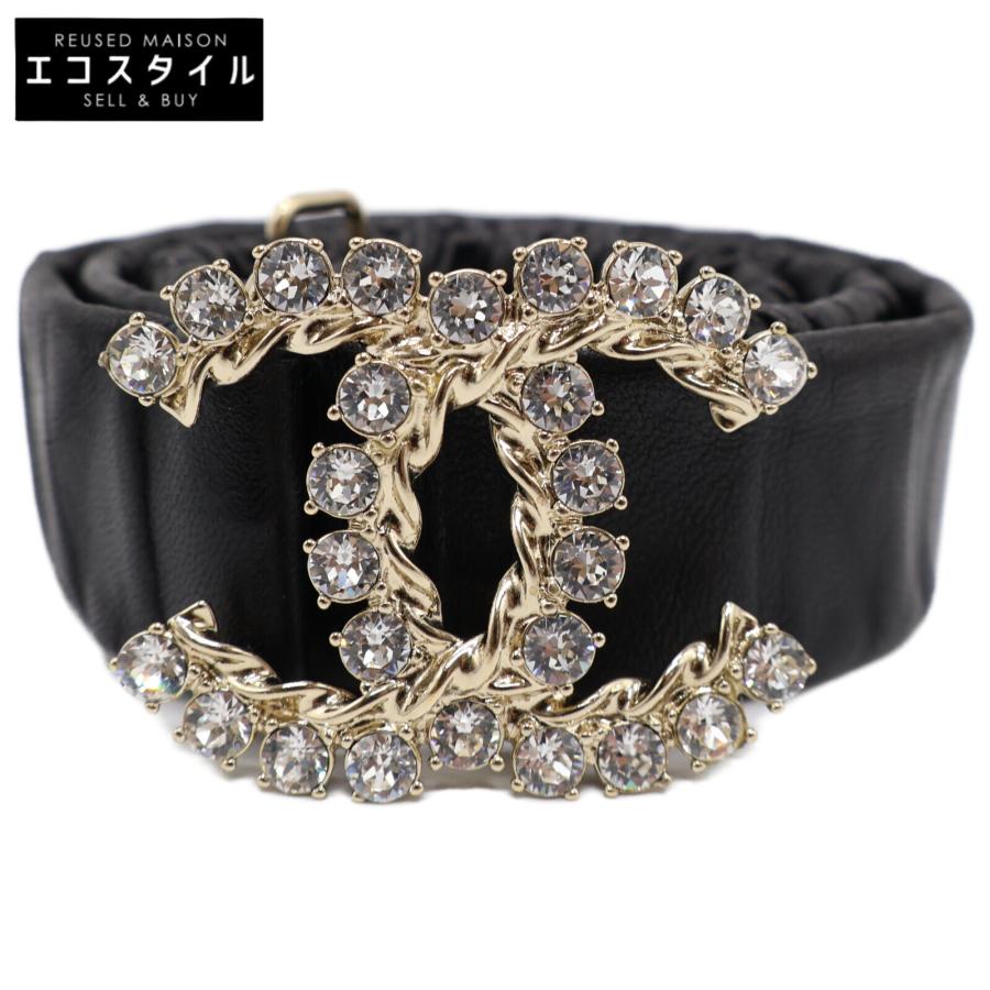 CHANEL（シャネル） 美品/ B21C ラインストーンココマーク レザー