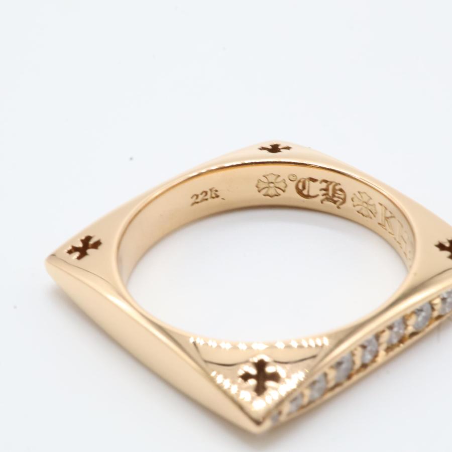 新品同様 Chrome Hearts クロムハーツ 22K CH KH SQUARE CIRCLE 新品同様 Chrome Hearts クロムハーツ 22K CH KH SQUARE CIRCLE