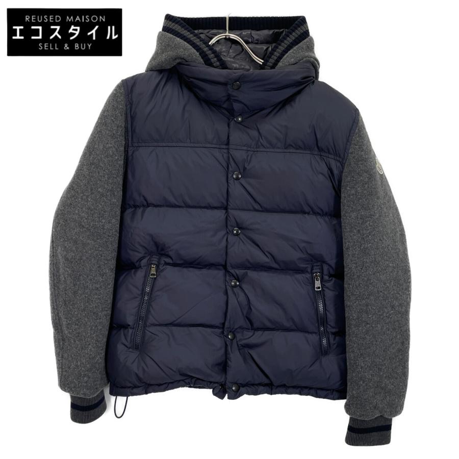 MONCLER モンクレール GHISLAIN ギスラン ウール/ナイロン切替 