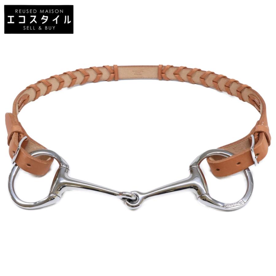 美品 HERMES エルメス エグバットバックル □O刻印 レザー 美品 HERMES エルメス エグバットバックル □O刻印 レザー