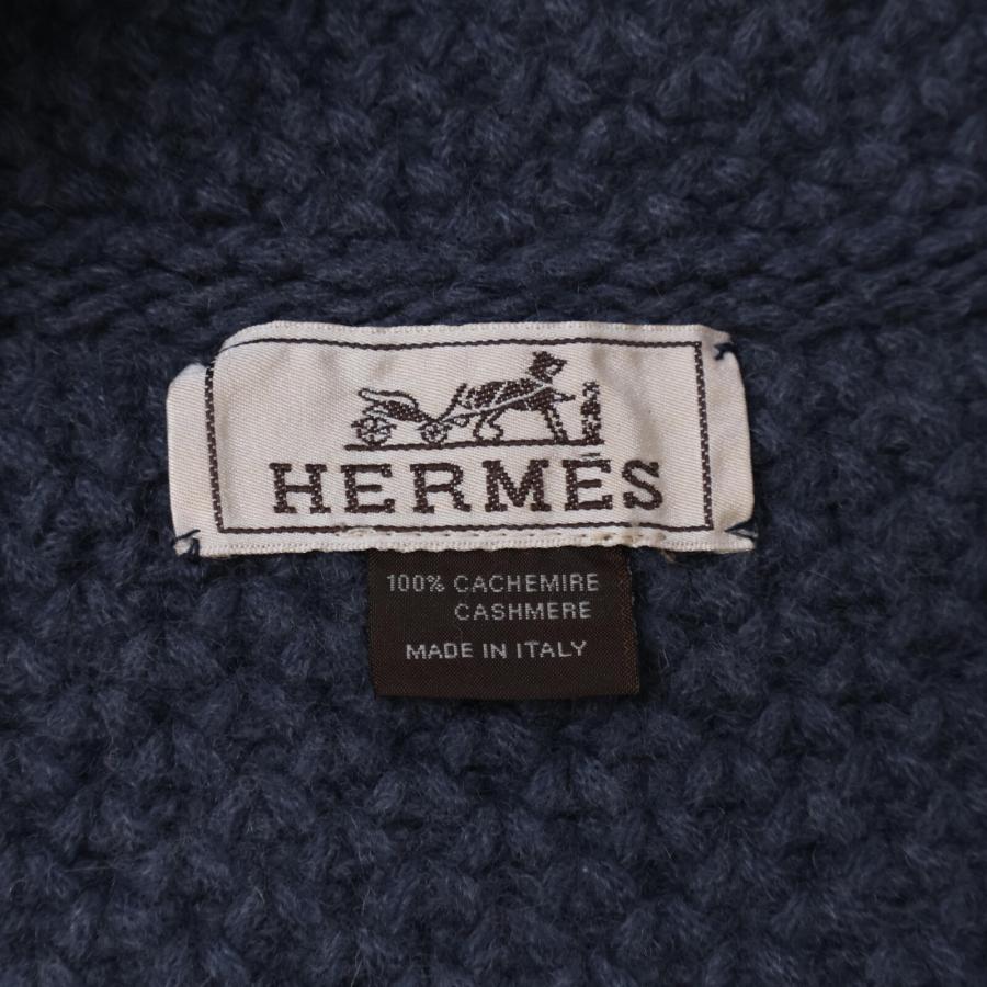 美品/ HERMES エルメス カシミヤ100% ニット ネックウォーマー 美品/ HERMES エルメス カシミヤ100% ニット ネックウォーマー
