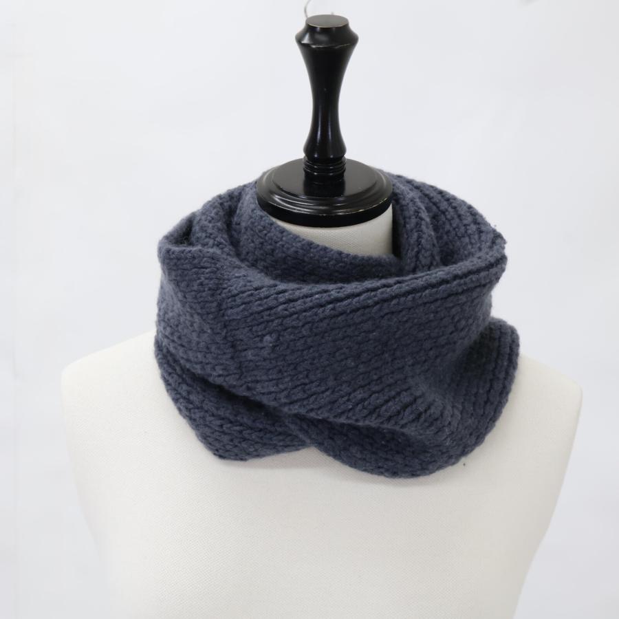 美品/ HERMES エルメス カシミヤ100% ニット ネックウォーマー 美品/ HERMES エルメス カシミヤ100% ニット ネックウォーマー