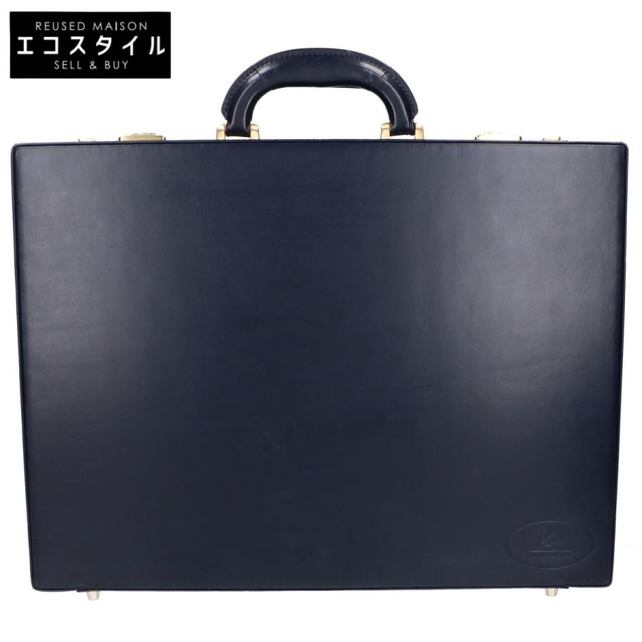 ココマイスター　クリスペルカーフ　アンスバッハ　アタッシュケース　ブラック ココマイスター クリスペルカーフ アンスバッハ ブラック