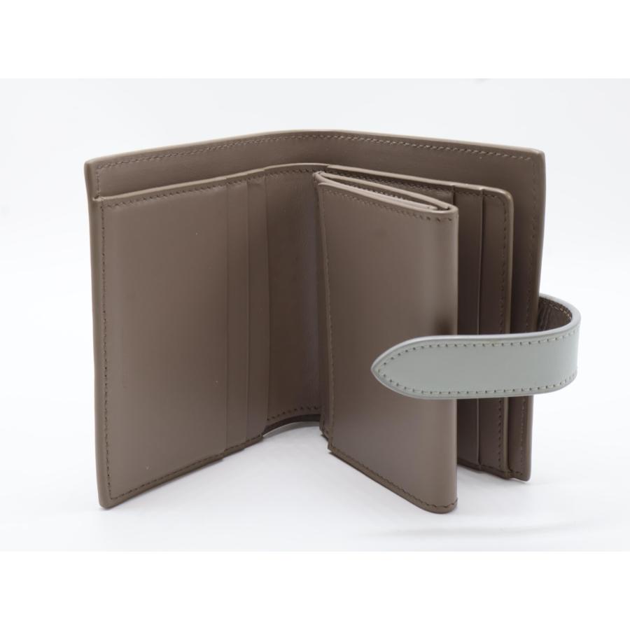 CELINE セリーヌ 23年 10H263BRU SMALL STRAP WALLET スモール  