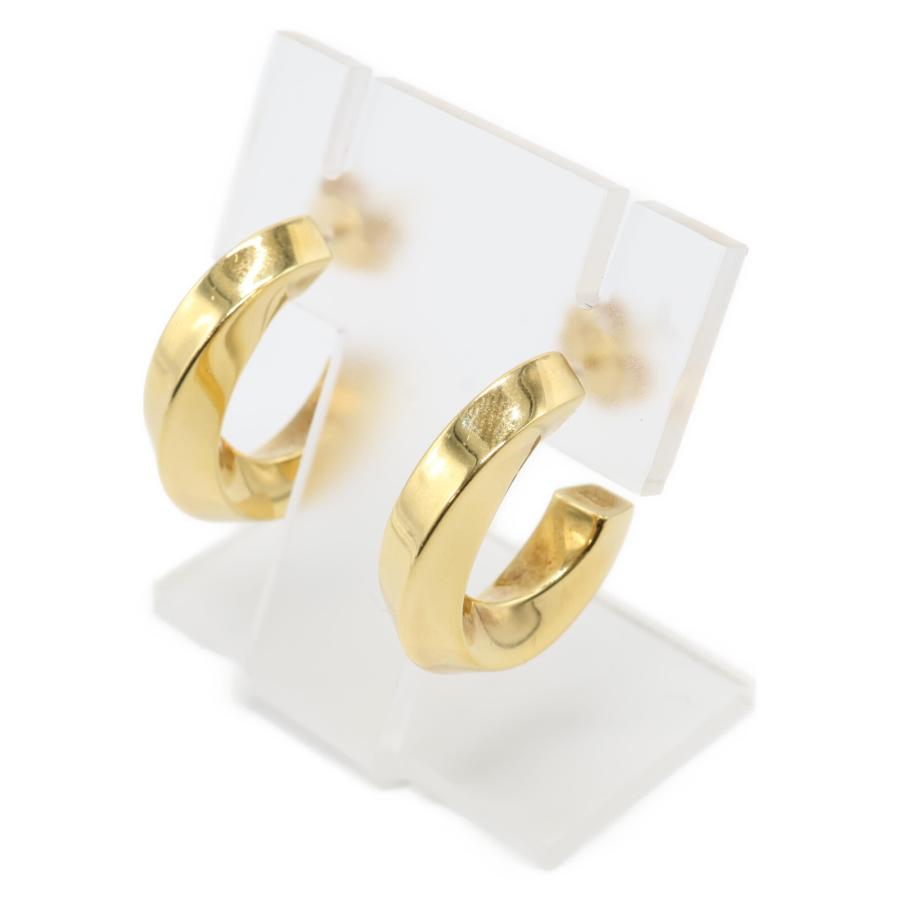 TIFFANY&Co.（ティファニー） 750 エッジ ナイフフープ ピアス