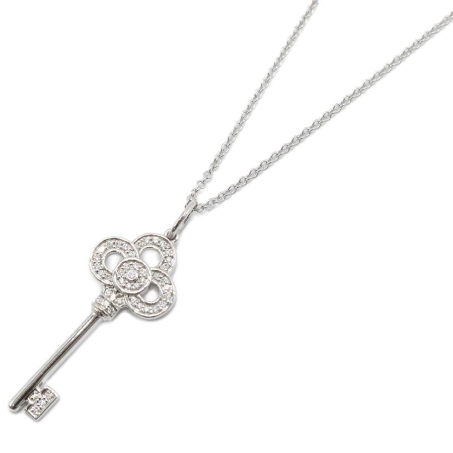 TIFFANY&Co.（ティファニー） 750WG ミニ クラウンキーペンダント