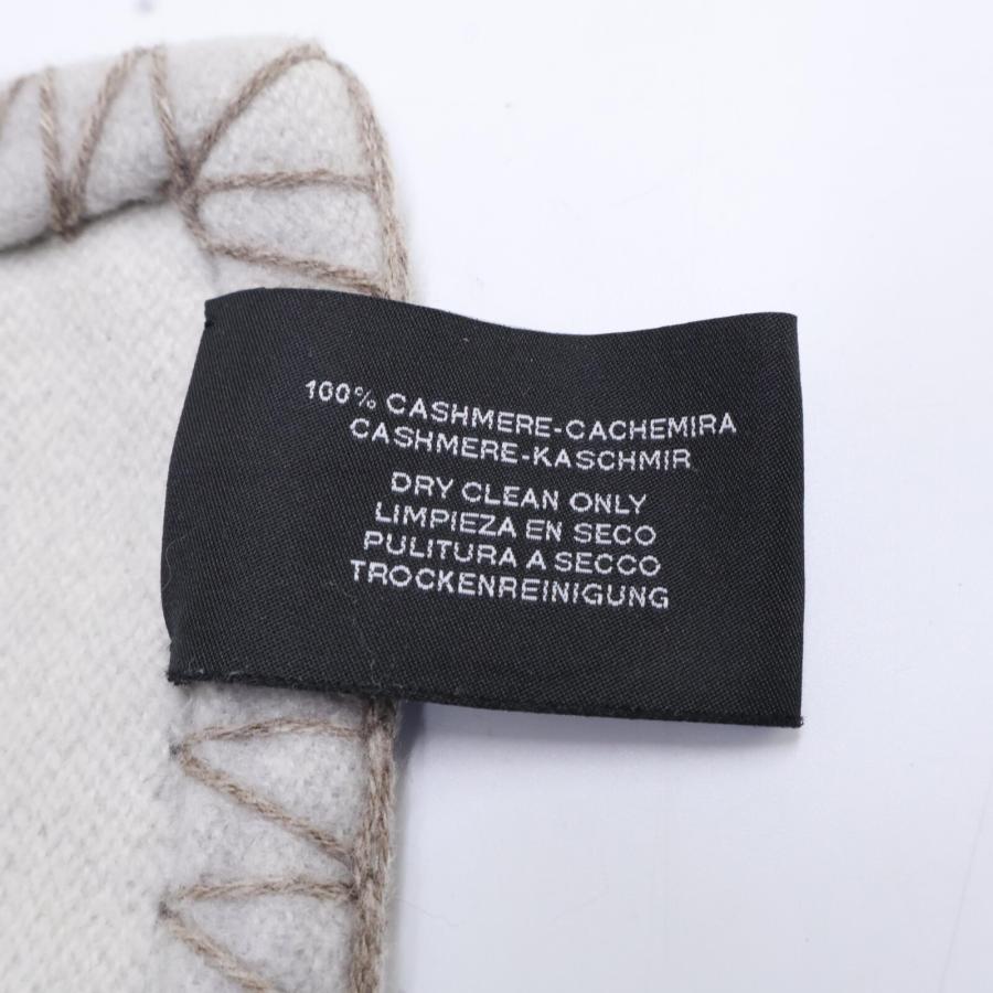 美品 HERMES エルメス カシミヤ100 タイガー ブランケット
