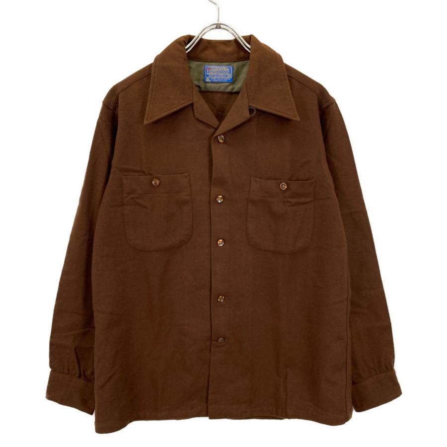 PENDLETON ペンドルトン ブラウン 単色 '70S ウールボードシャツ