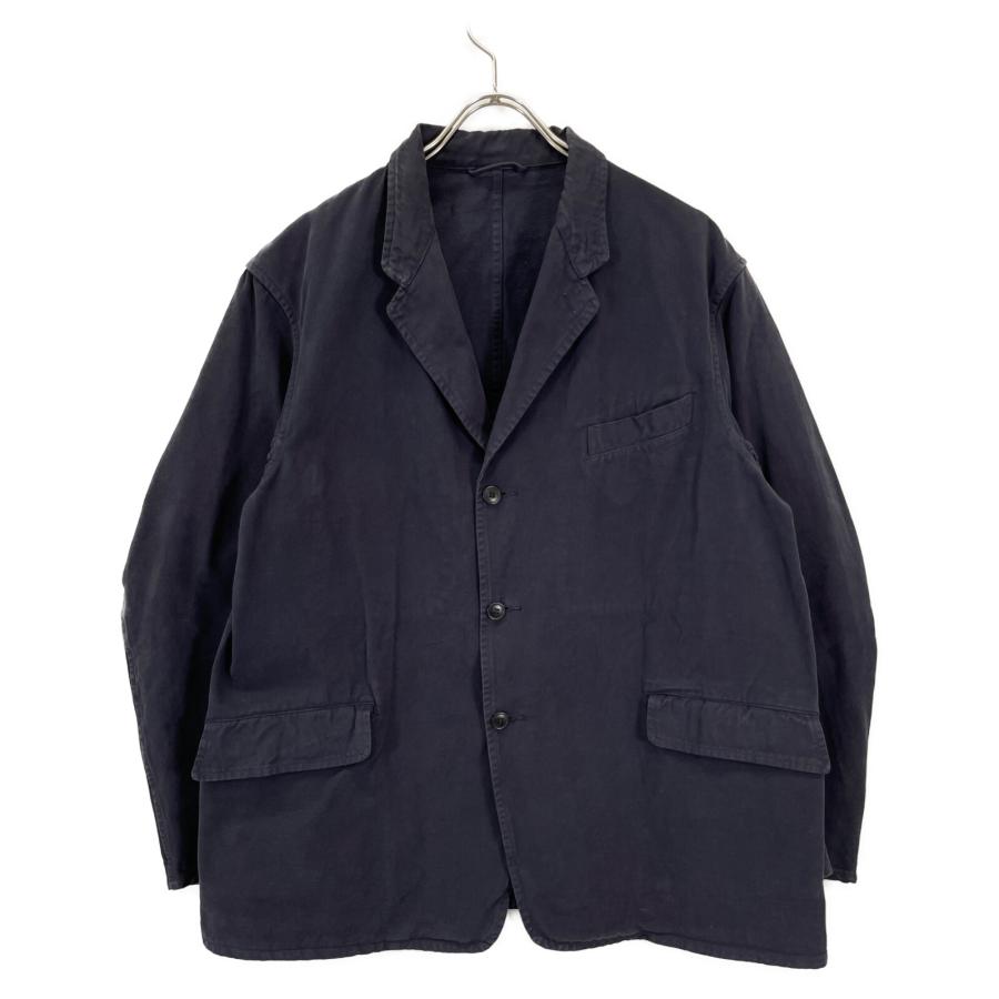 COMOLI コモリ 22AW ネイビー W03-01004 製品染ジャケットテーラード 