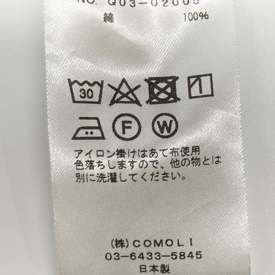 COMOLI コモリ ブルー Q03-02005 パープル ダンガリーシャツ 3 COMOLI コモリ ブルー Q03-02005 パープル ダンガリーシャツ 3