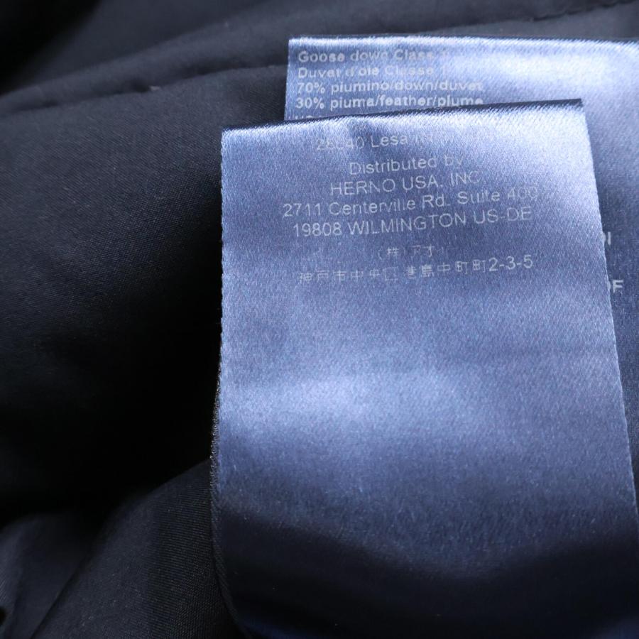 HERNO ヘルノ PI056UL-11106 ラミナー ブラック ウィンドストッパー  