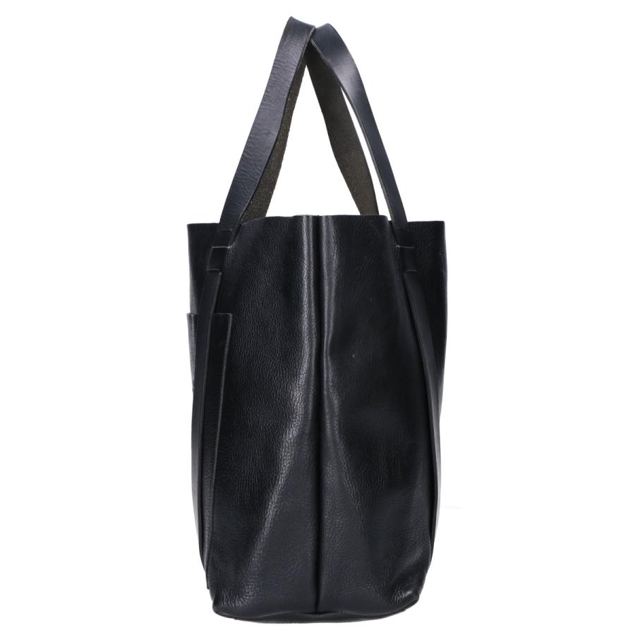IL BISONTE イルビゾンテ レザー トートバッグ ブラック