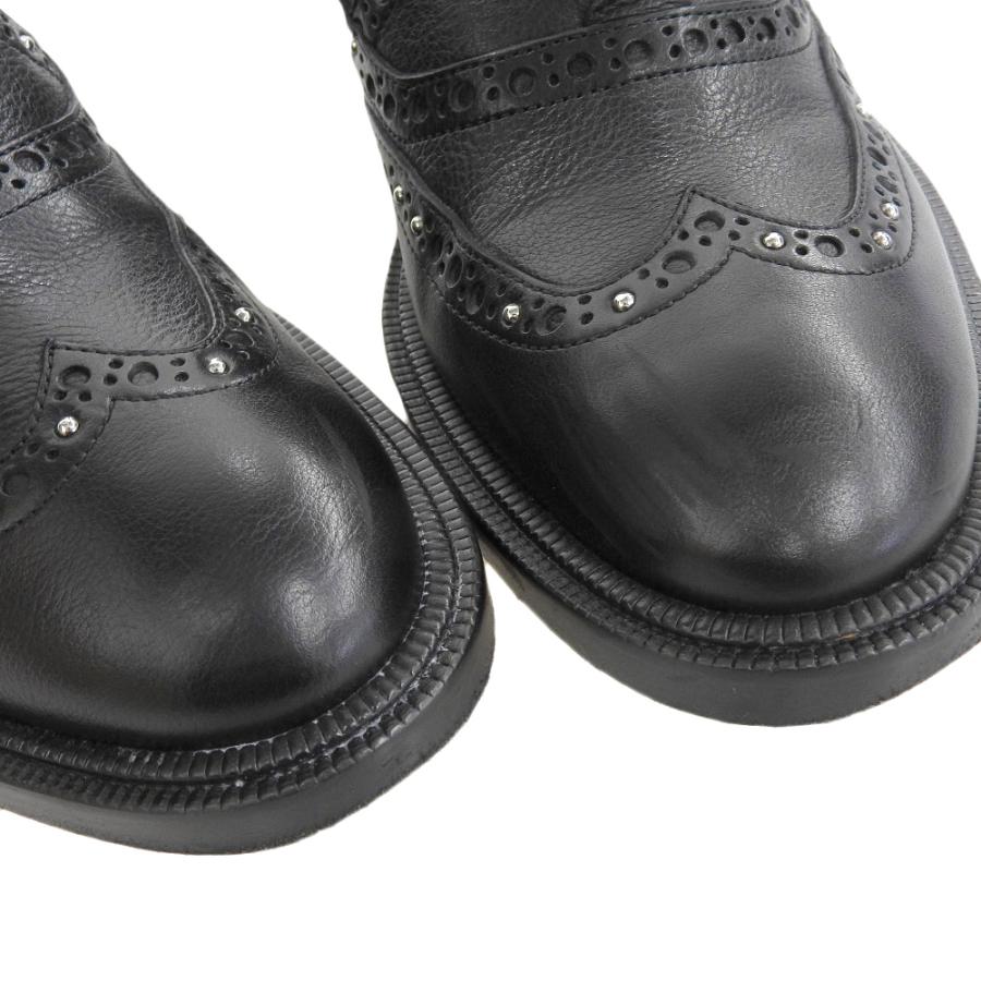 SARTORE（サルトル） 美品 スタッズ ウィングチップシューズ