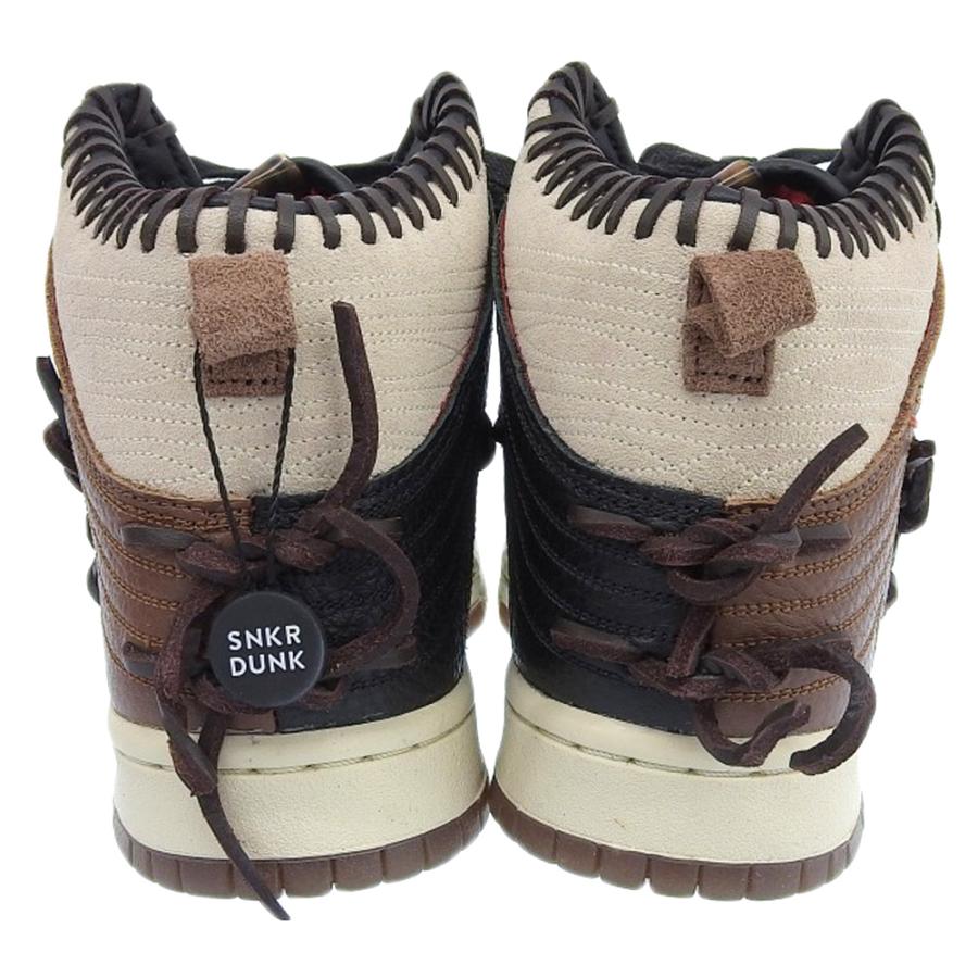 NIKE 新品同様 ナイキ ×BODEGA ボデガ ダンク ハイ メンズ BROWN  