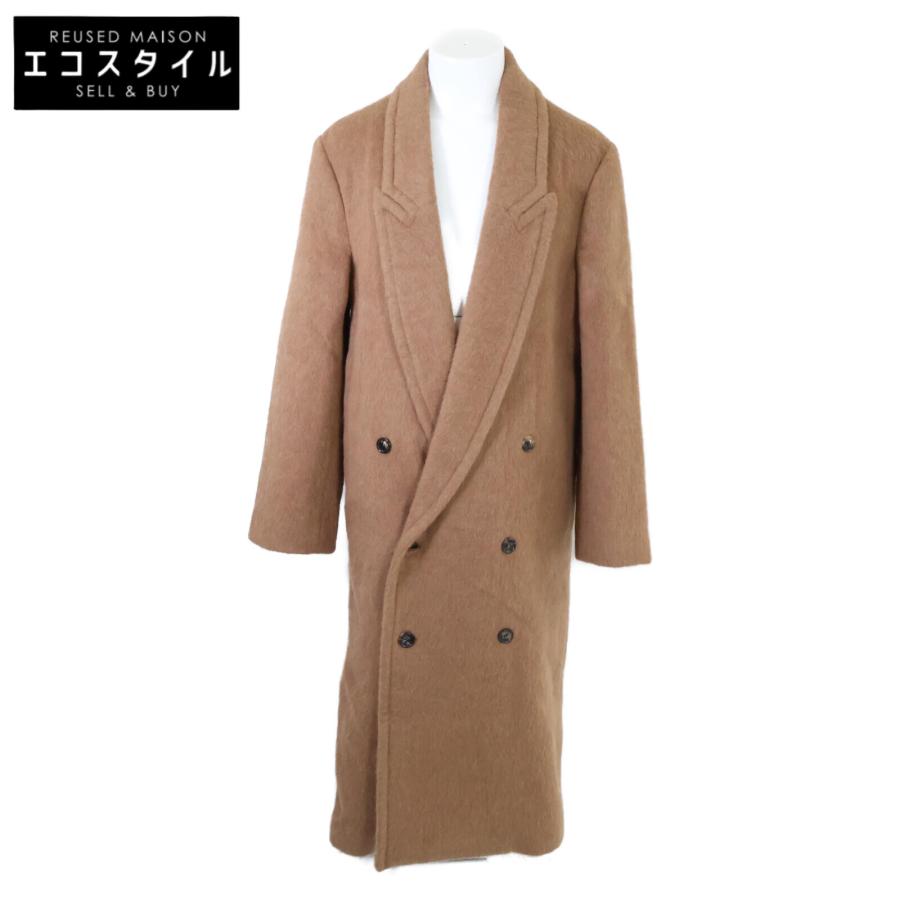美品 LOEWE ダブルチェスターコート　44 LOEWE（ロエベ） 美品/国内正規 HSM1Y01W24 ラマウール ダブルブレスト